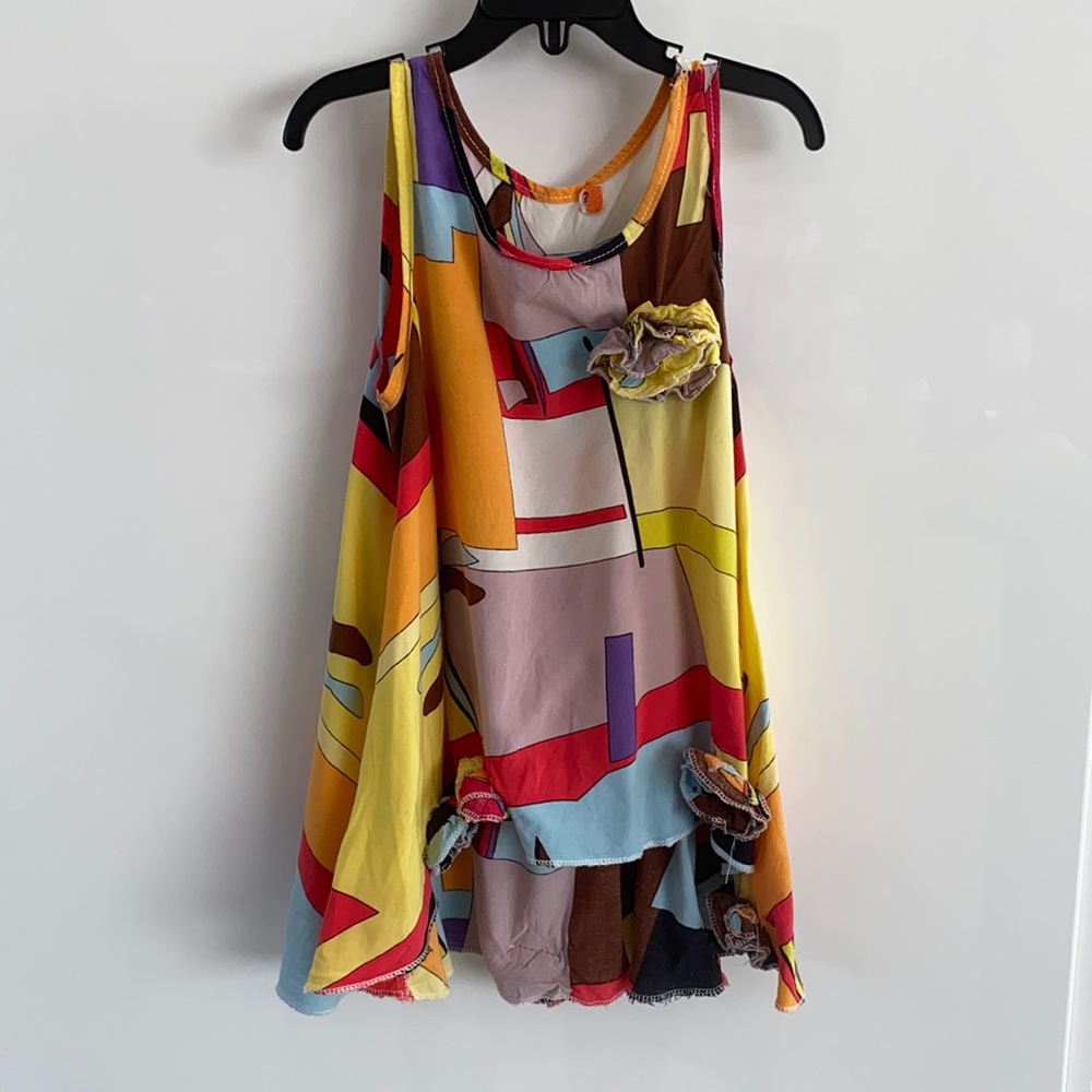 Emilio Pucci hi-low tank/tunic. 2T